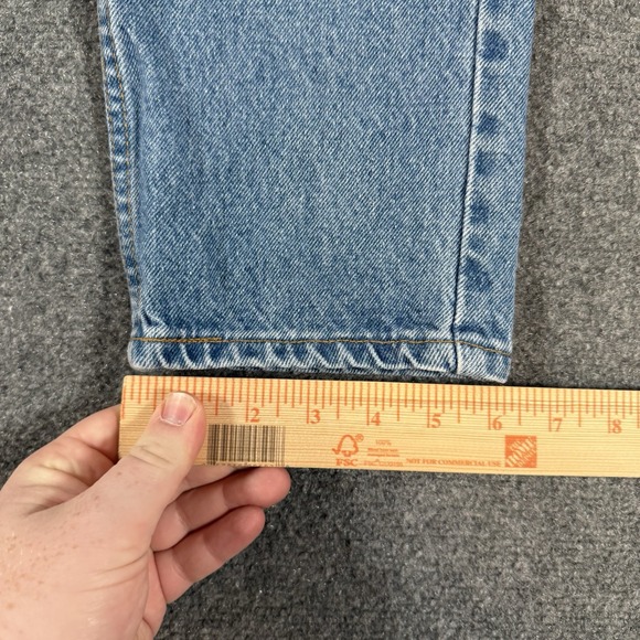 Vintage Levi's Orange Tab Jeans Womens 30 (Fits 28x32) Blue Straight Leg Denim‎ - Picture 14 of 16